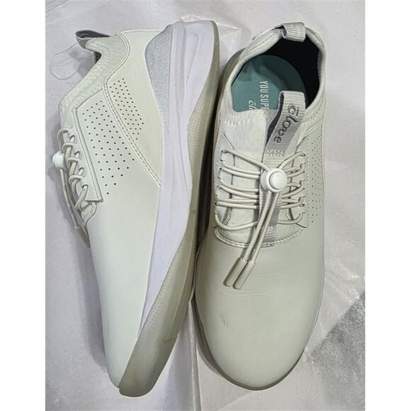 NWOT Clove 12 Men Classic White Nursing Tennis Slip Resistant Shoes 127391 - Picture 1 of 5